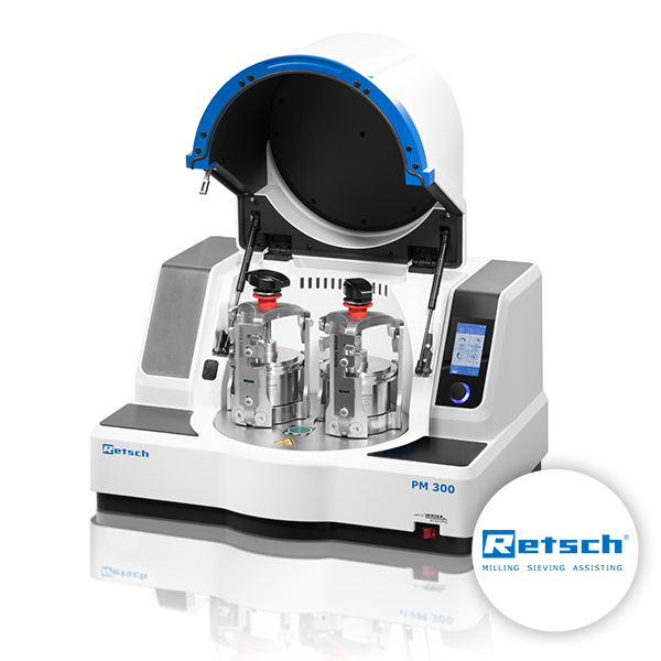 Moinho Planetário de Bolas PM 300 Retsch