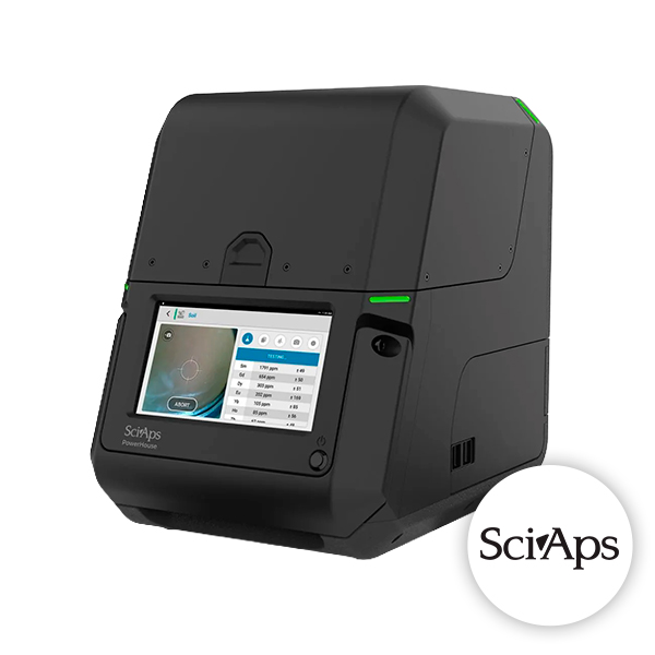 Analisador XRF portátil SciAps PowerHouse X